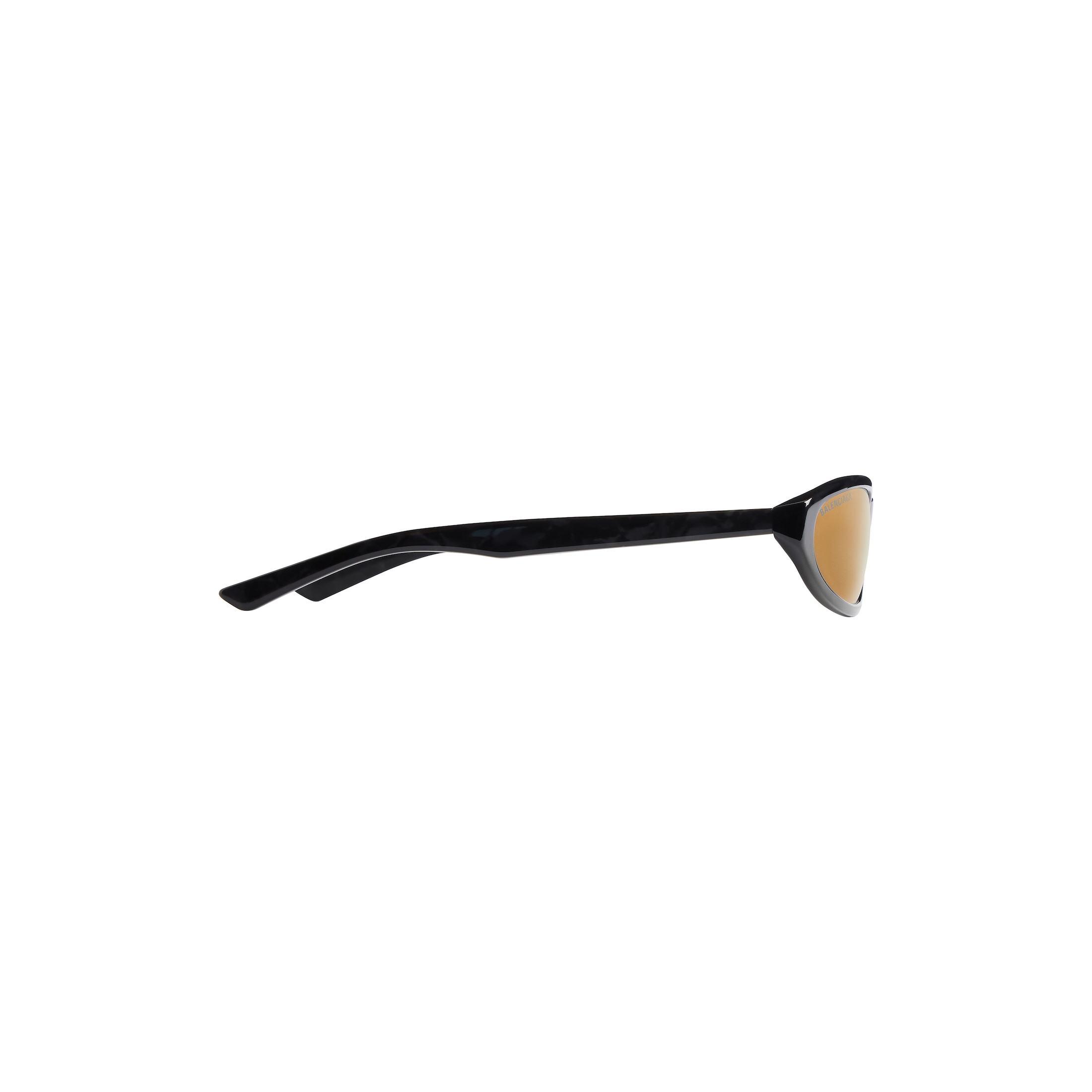 Neo Round Sunglasses in Black - Image 2